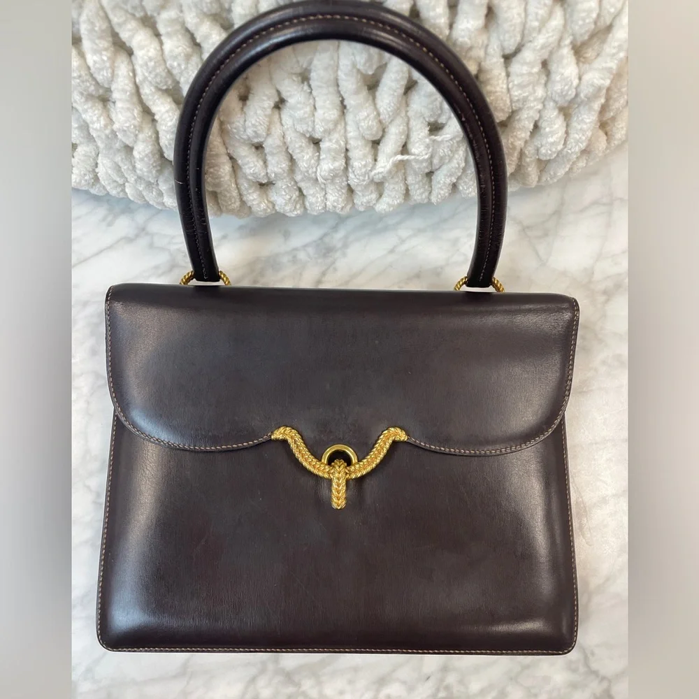 Hermes vintage box sac basic handle bag